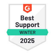 Gartner Best Support Winner Logo