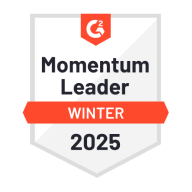 Gartner Momentum Leader Winter 2025 Logo